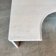 決まりました天然木　トイレ踏み台　折りたたみ可能の画像