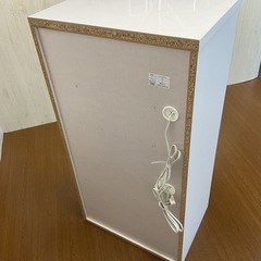 SALE☆【リユース☆エコちょっぷ】美品KOGA ホワイト レンジボード 2段 引き出し付きレンジ台の画像