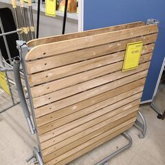 J1215　【リユースのサカイ柏店】　折りたたみすのこベッド　ク...