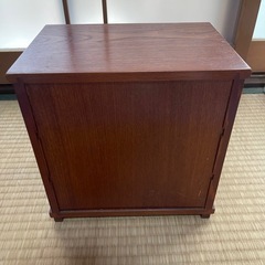【昭和レトロ風✨】小物収納にぴったりの木製ミニチェスト（3段）の画像