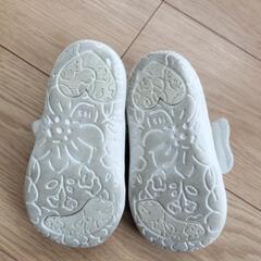 靴 14.5cm　白の画像