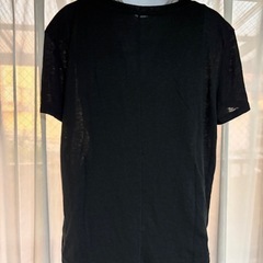 GAP 黒のリネン透け感Tシャツ M☆の画像