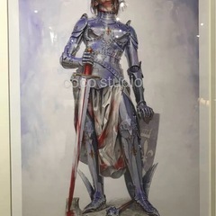 空山基 / ソラヤマ ハジメ  聖女ジャンヌ 版画の画像
