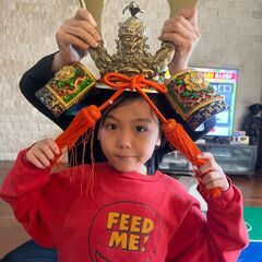 五月人形　兜の画像