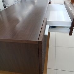 ★リユースのサカイ日立店★HJ7306  TV台 ダークブラウン H44.5×D56×W135 クリーニング済み の画像