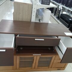 ★リユースのサカイ日立店★HJ7306  TV台 ダークブラウン H44.5×D56×W135 クリーニング済み の画像