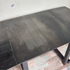 値下げ↓中古◆アイアンテーブル◆上野玄起◆うえのげんき◆鉄造形作家◆ジブリの森の画像