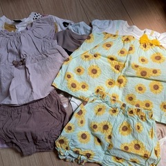 80サイズ　女児夏服　まとめ売りの画像