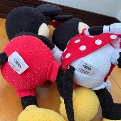 ミッキー&ミニー　ぬいぐるみ
の画像