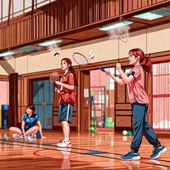 8/16(土)15:00〜 大阪！バトミントン🏸