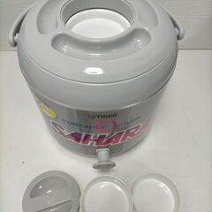 【新品未使用】TIGER ポータブルクーラー SAHARA　水筒　シルバー　250804-7Yの画像