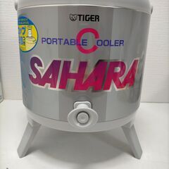 【新品未使用】TIGER ポータブルクーラー SAHARA　水筒　シルバー　250804-7Yの画像