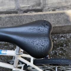 マウンテンバイク クリーム シーエス 26インチ オートライト付き クロスバイク 自転車の画像