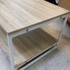 🔔LOWYA🔔ロウヤ センターテーブル🔔木目🔔コンパクト🔔2304の画像