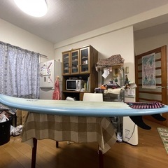サーフボード6’5 トライフィン　ボードケース付き の画像