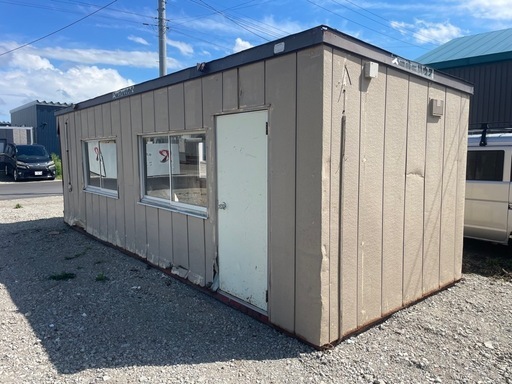 プレハブ    7.3×2.5 物置コンテナユニットハウス