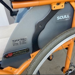 MATSUNAGA SCULL type-1 自走用車椅子　の画像