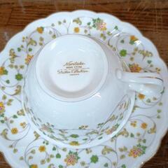 0804-132 Noritake 　ティーカップ＆ソーサーの画像