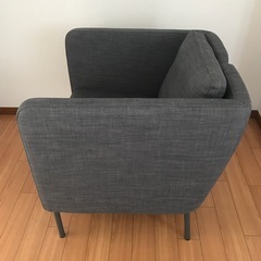 IKEA EKERÖ エーケロー パーソナルチェア, スキフテボー  グレーの画像