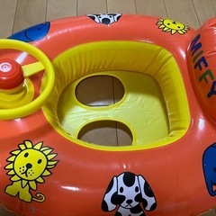 幼児用 ミッフィー浮き輪の画像