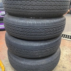 純正ダイハツホイールと145/80r12bridgestone16週2023年4本セットの画像