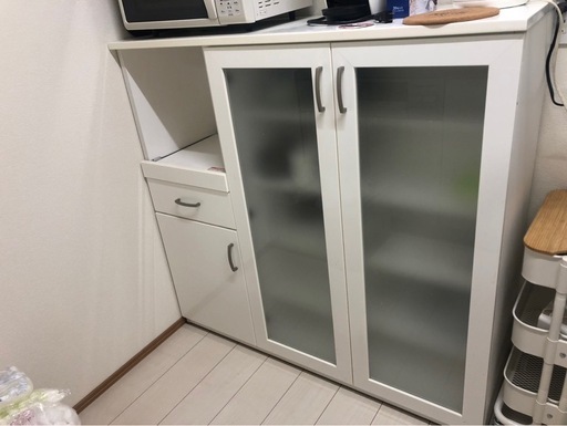 ★食器棚★キッチンボード★キッチンカウンター★キッチンキャビネット★カップボード★奥行き40✖️横幅120✖️高さ115★