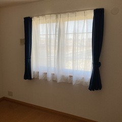 カーテン2セット【遮光+レース×2セット】の画像