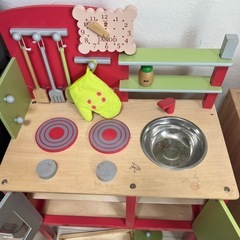 子供用 キッチン おままごと 0円の画像