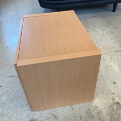 H2508-052 プッシュ扉付き 収納BOX① キズ汚れ有りの画像