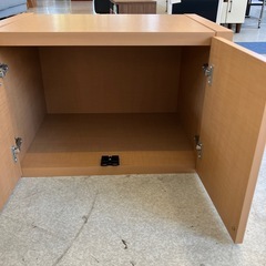 H2508-052 プッシュ扉付き 収納BOX① キズ汚れ有りの画像