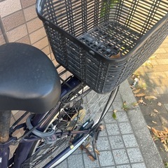 26インチ後ろカゴ付きの画像