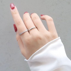 新品 9号 金属アレルギー対応 シルバー  リングの画像