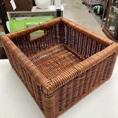 O2508-111 籐かごバスケット 中 中古 (激安！！おたから塾) 舟入