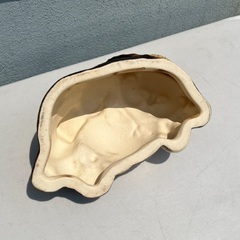 たぬき 置物 狸 陶器製の画像