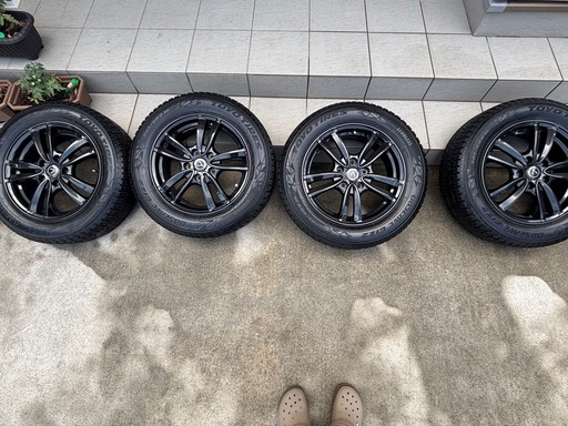 205/60R /16 inch ホイールタイヤ4本セット　スタッドレス