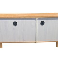 美品 バイリー テレビ台 ローボード 幅100cm BY48-100Lの画像
