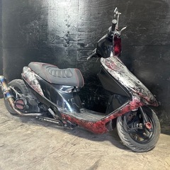 ★支払総額12.8万円★走行テスト済み！下取り可能！ スズキ アドレスV125 CF4EA 鬼カスタム♪ローダウン！ロンホイ！ カスタム車両お探しの方に♪の画像