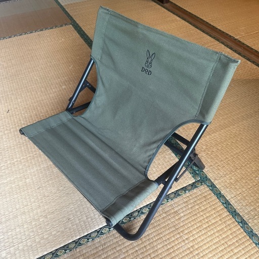 DoD 折りたたみアウトドアチェア オリーブグリーン (BONSOY
