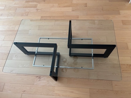 美品‼️ガラスのテーブル