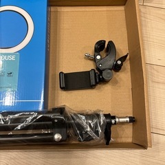 GREEN HOUSE(グリーンハウス) GH-CSL80B-BK LEDリングライト　ver.1.0の画像