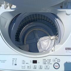 USED【SHARP】全自動洗濯機　2021年製品　6.0kgの画像