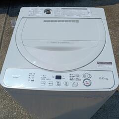 USED【SHARP】全自動洗濯機　2021年製品　6.0kgの画像
