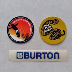 BURTON バートン　ステッカー９枚の画像