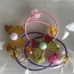 キッズヘアゴムセット①の画像