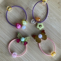 キッズヘアゴムセット①の画像