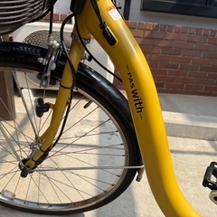 ヤマハ　電動アシスト自転車　PAS withの画像