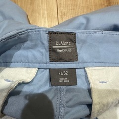 GAP　KHAKISギャップ　カーキーズハーフパンツ　ショートパンツ　チノパンLの画像