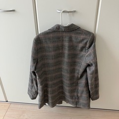 【募集中】GU チェックジャケット　Mサイズの画像