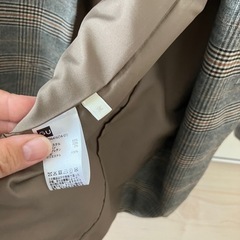 【募集中】GU チェックジャケット　Mサイズの画像