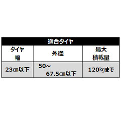 アイリスオーヤマ ステンレスタイヤラック 軽・普通車用 KSL-590の画像